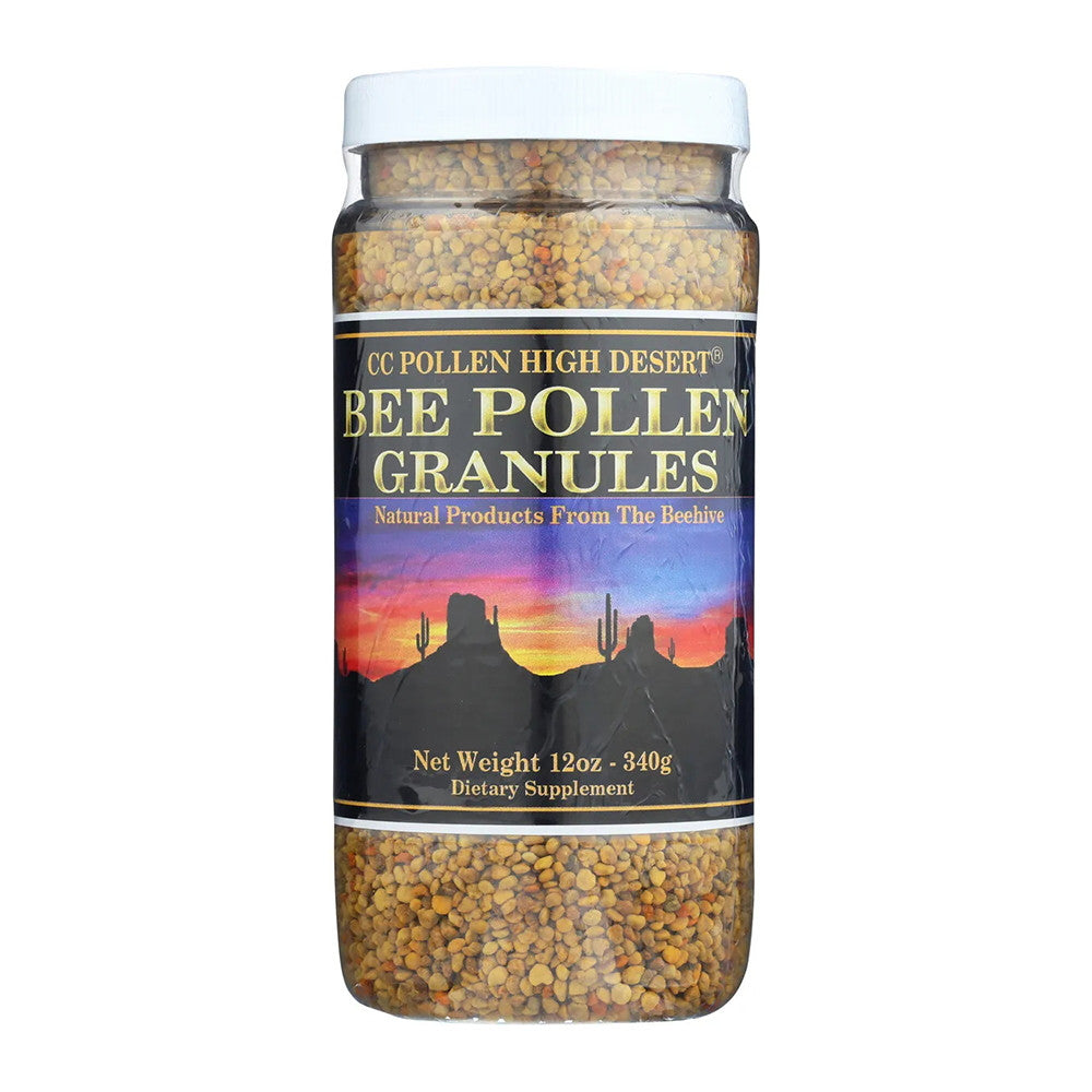 CC Pollen High Desert Bee Pollen Granules, 12 Oz